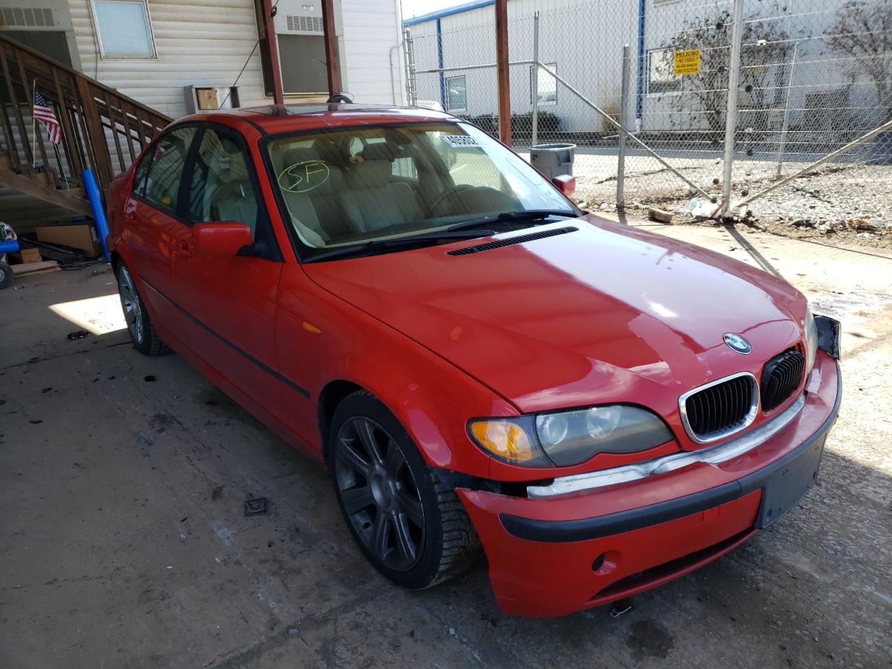 BMW 325I 2003 with VIN WBAET374X3NJ41282 - Photo from auction