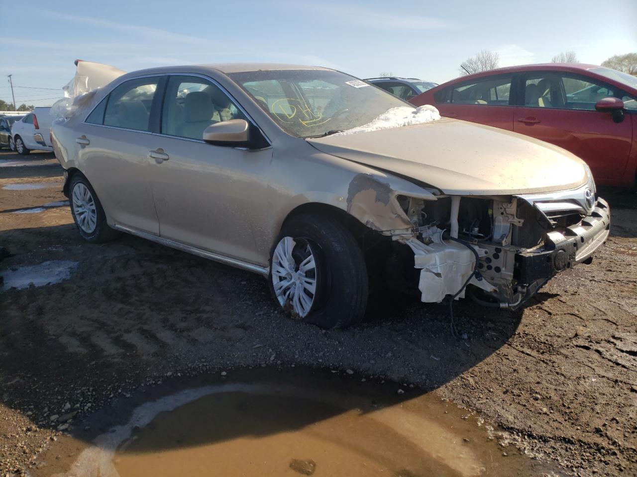 TOYOTA CAMRY BASE 2012 with VIN 4T4BF1FK4CR161021 - Photo from auction