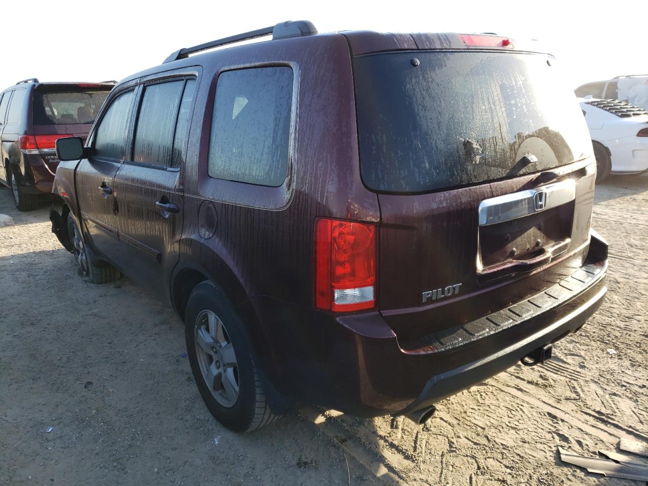 Photo 3 from auction – 2009 HONDA PILOT EXL with VIN 5FNYF38589B011555