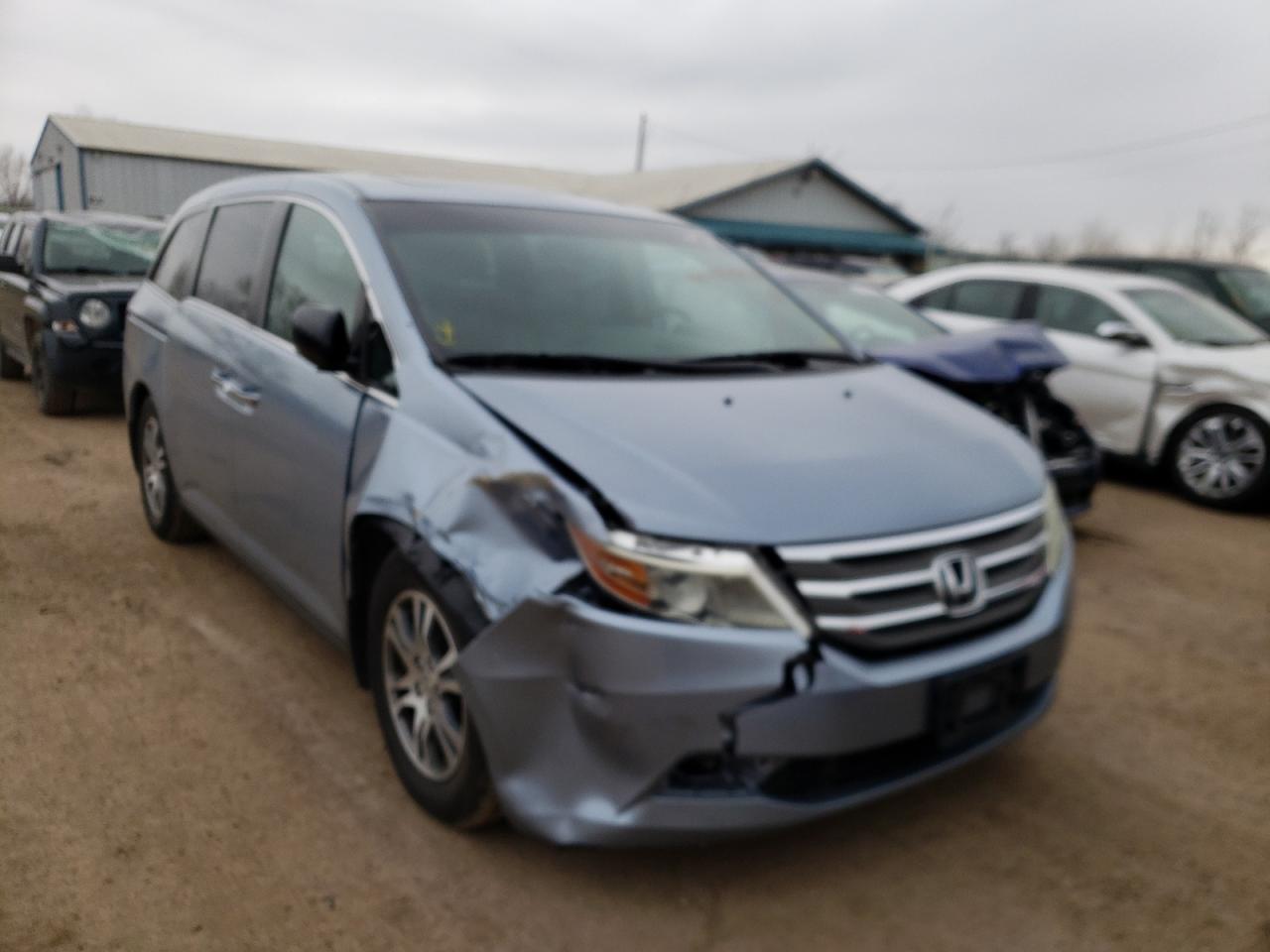 HONDA ODYSSEY EX 2012 with VIN 5FNRL5H65CB105935 - Photo from auction