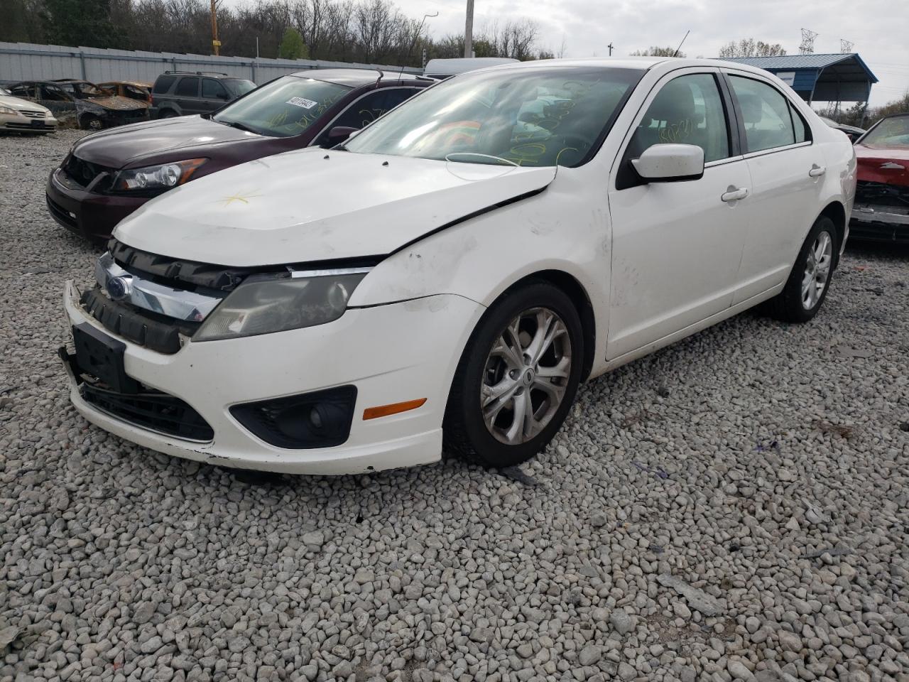 Photo 2 from auction – 2012 FORD FUSION SE with VIN 3FAHP0HA4CR103203