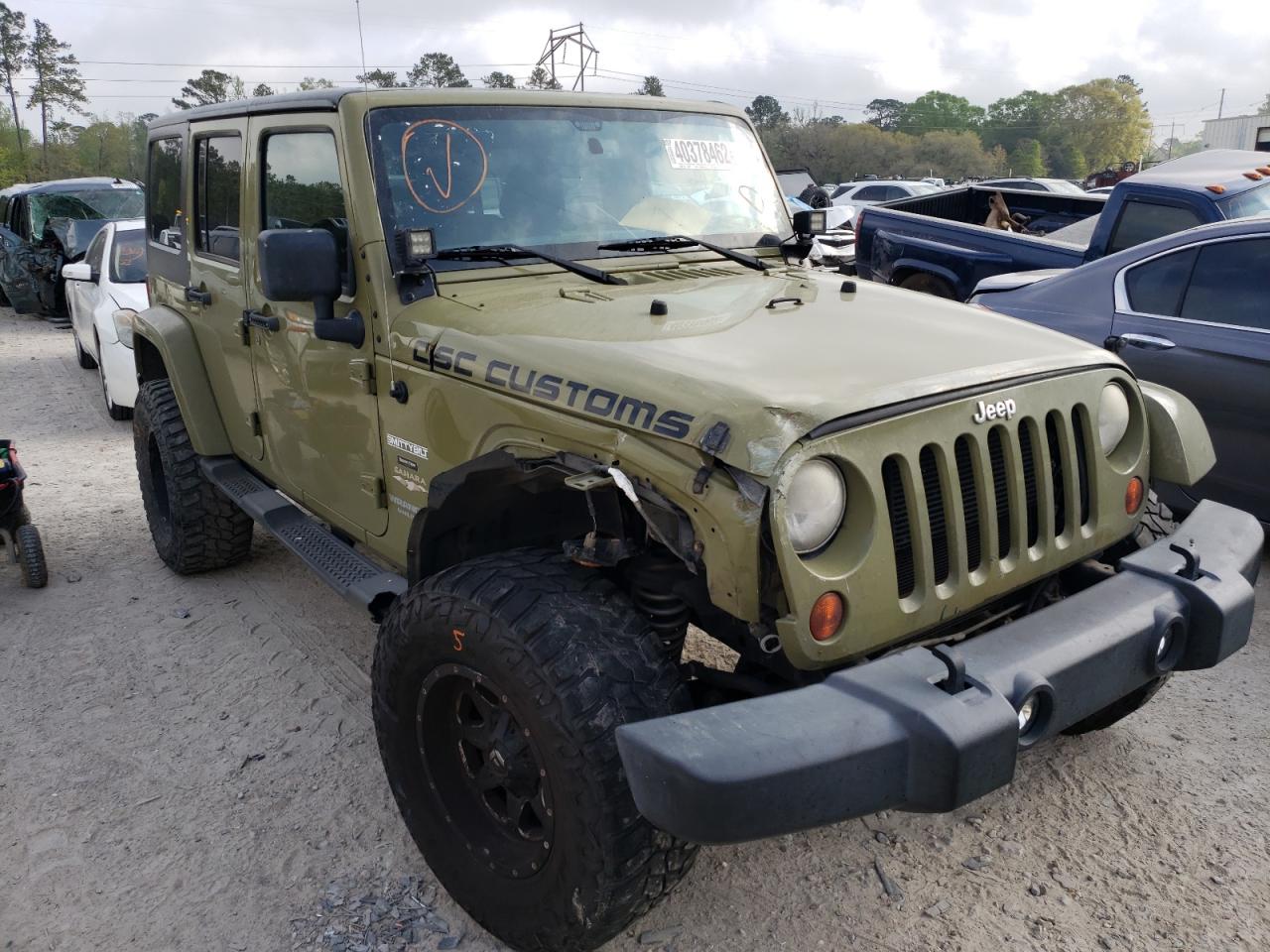 Photo 1 from auction – 2013 JEEP WRANGLER U with VIN 1C4BJWEGXDL567240