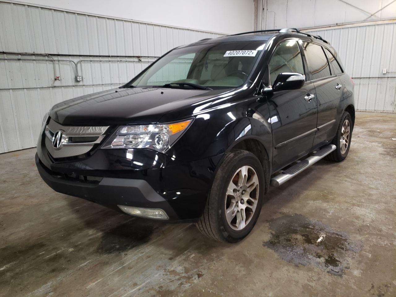 Photo 2 from auction – 2007 ACURA MDX TECHNO with VIN 2HNYD28407H522525