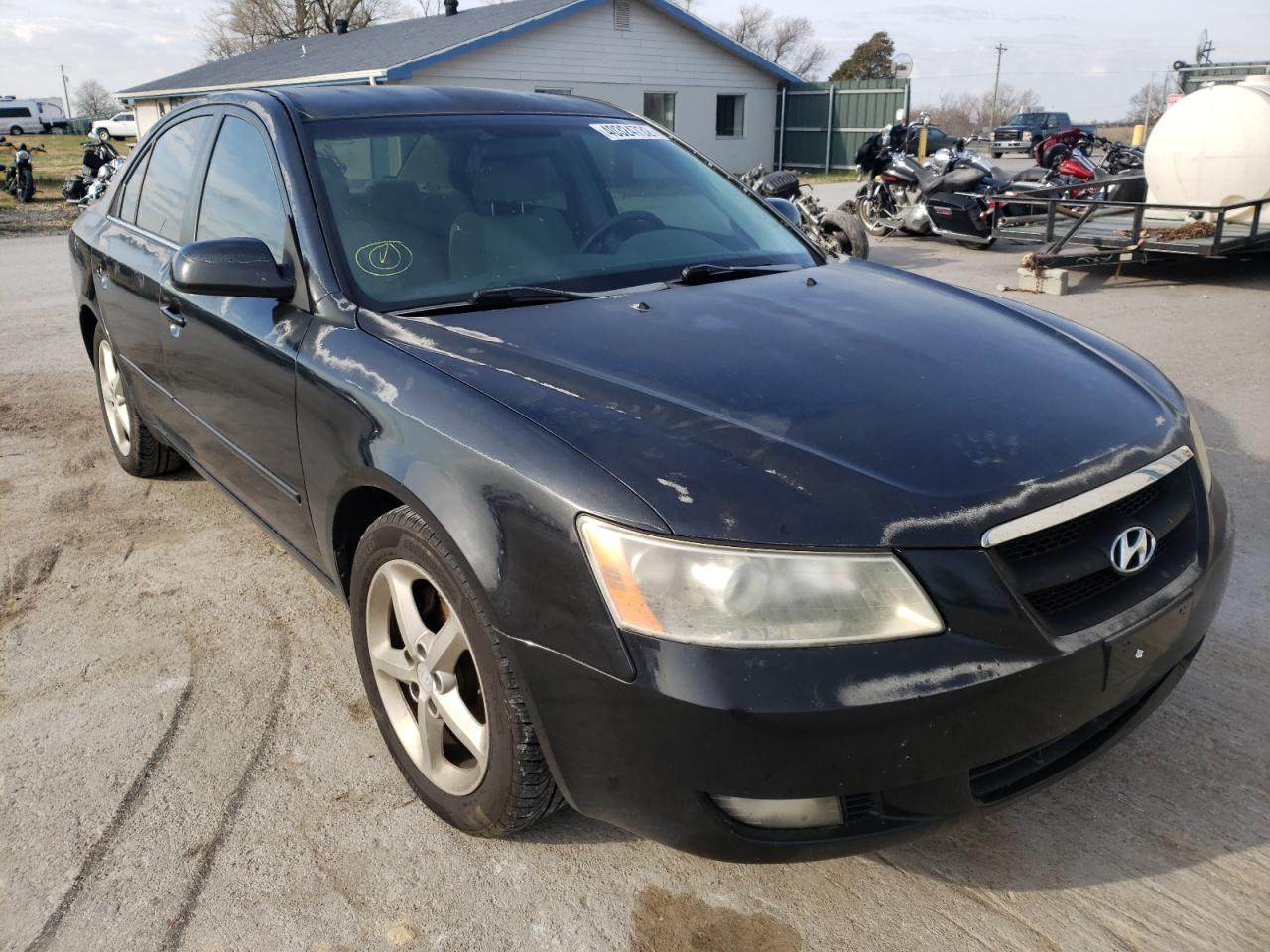 HYUNDAI SONATA SE 2008 with VIN 5NPEU46F28H383659 - Photo from auction
