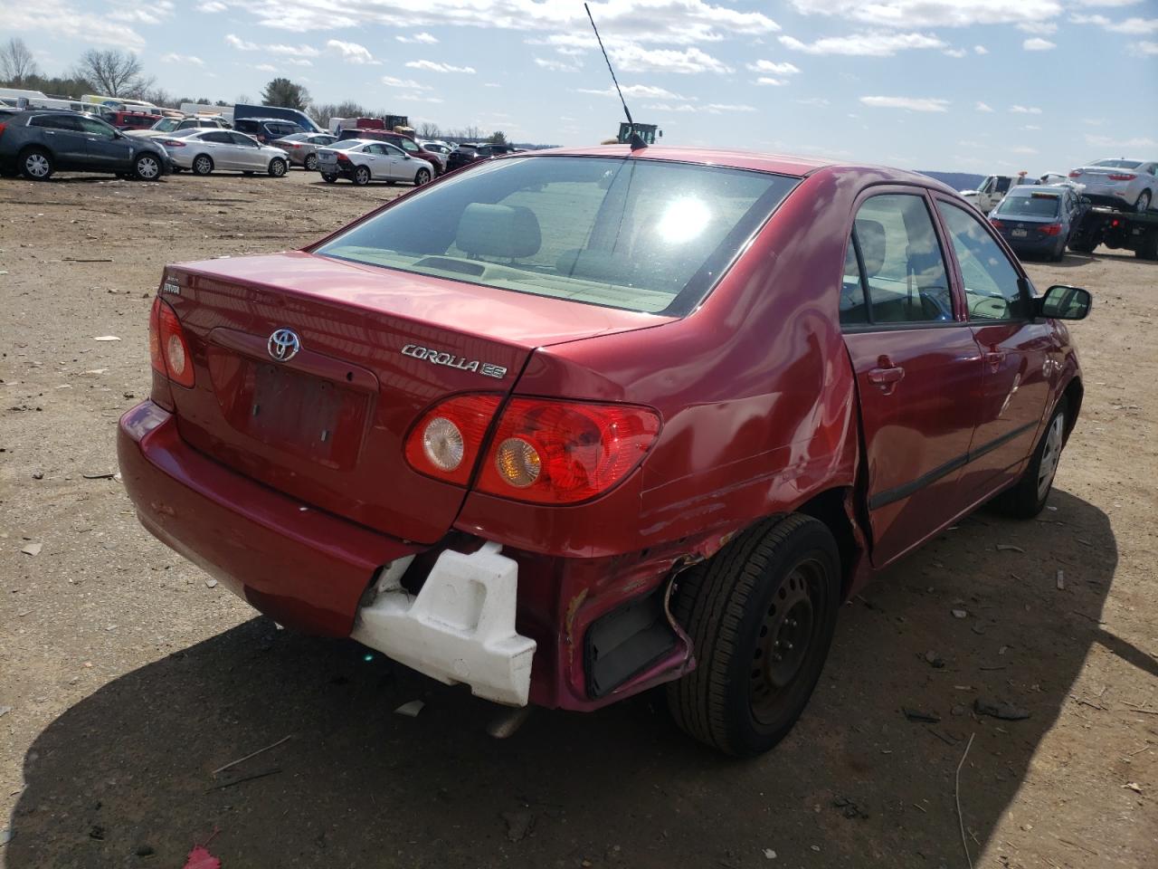 Photo 4 from auction – 2007 TOYOTA COROLLA CE with VIN JTDBR32E370120197