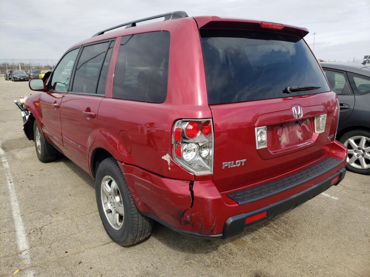 Photo 3 from auction – 2006 HONDA PILOT EX with VIN 2HKYF18486H501583