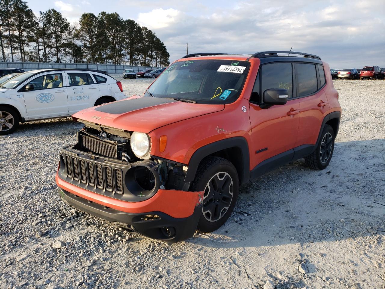 Photo 2 from auction – 2017 JEEP RENEGADE T with VIN ZACCJBCB2HPG10801