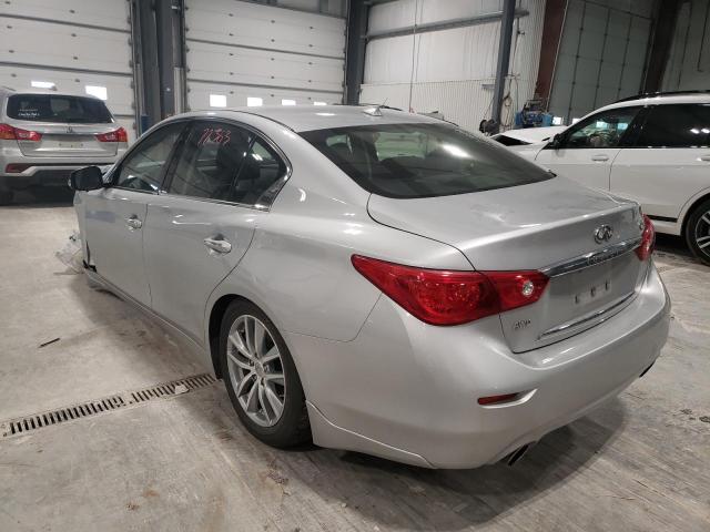 Photo 3 from auction – 2015 INFINITI Q50 BASE with VIN JN1BV7AR3FM419562