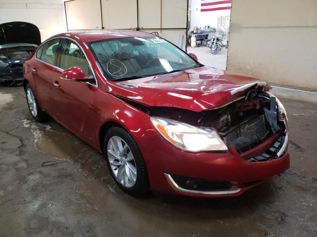 BUICK REGAL PREM 2014 with VIN 2G4GN5EX9E9190408 - Photo from auction