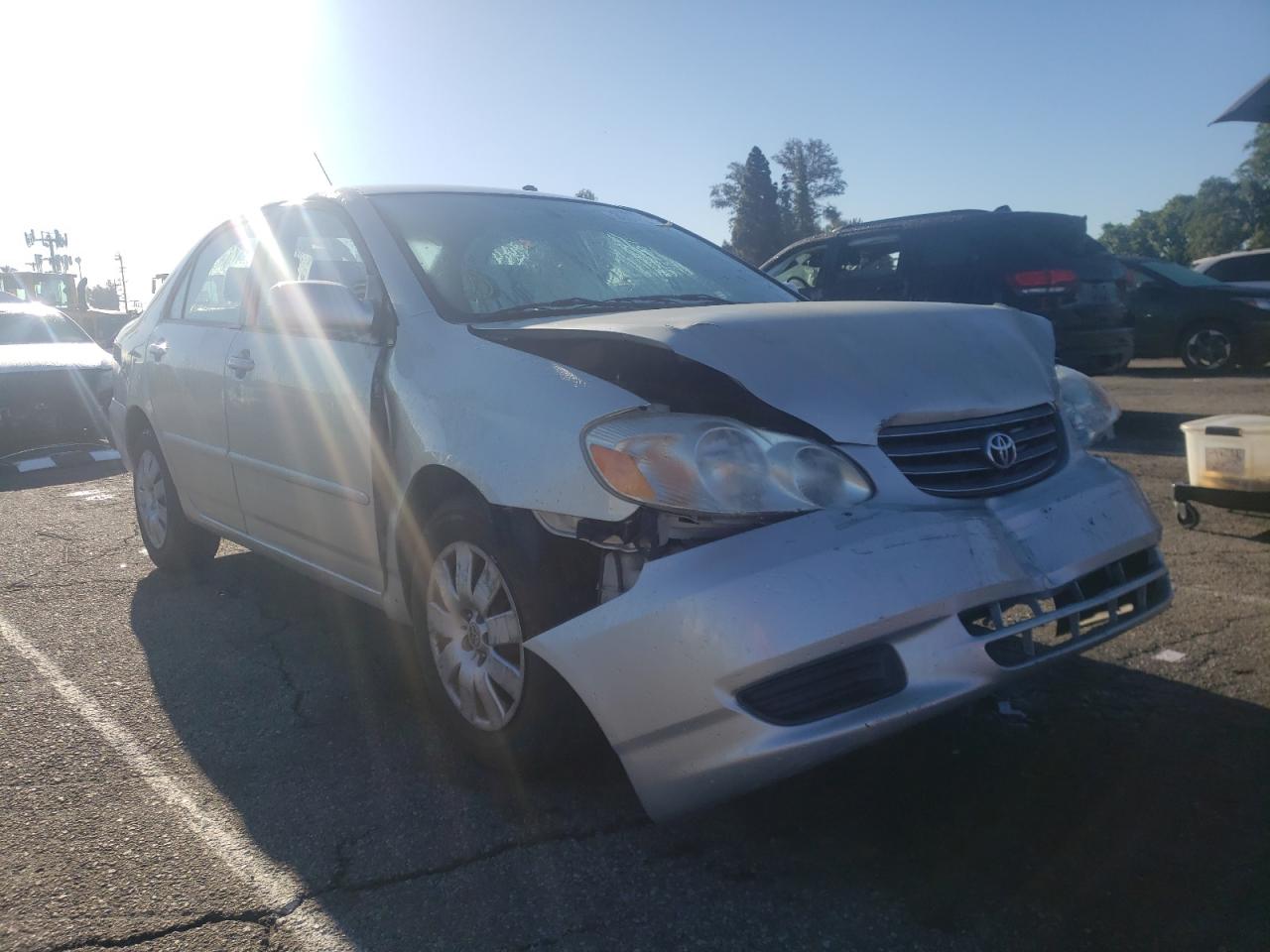 TOYOTA COROLLA CE 2004 with VIN JTDBR32EX42042940 - Photo from auction
