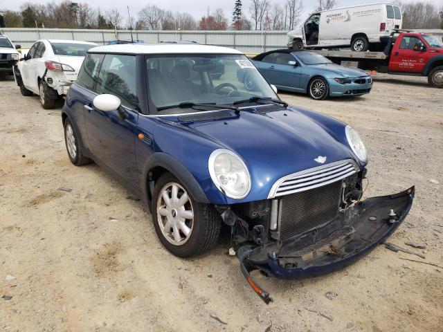 MINI COOPER 2004 with VIN WMWRC33444TJ61841 - Photo from auction