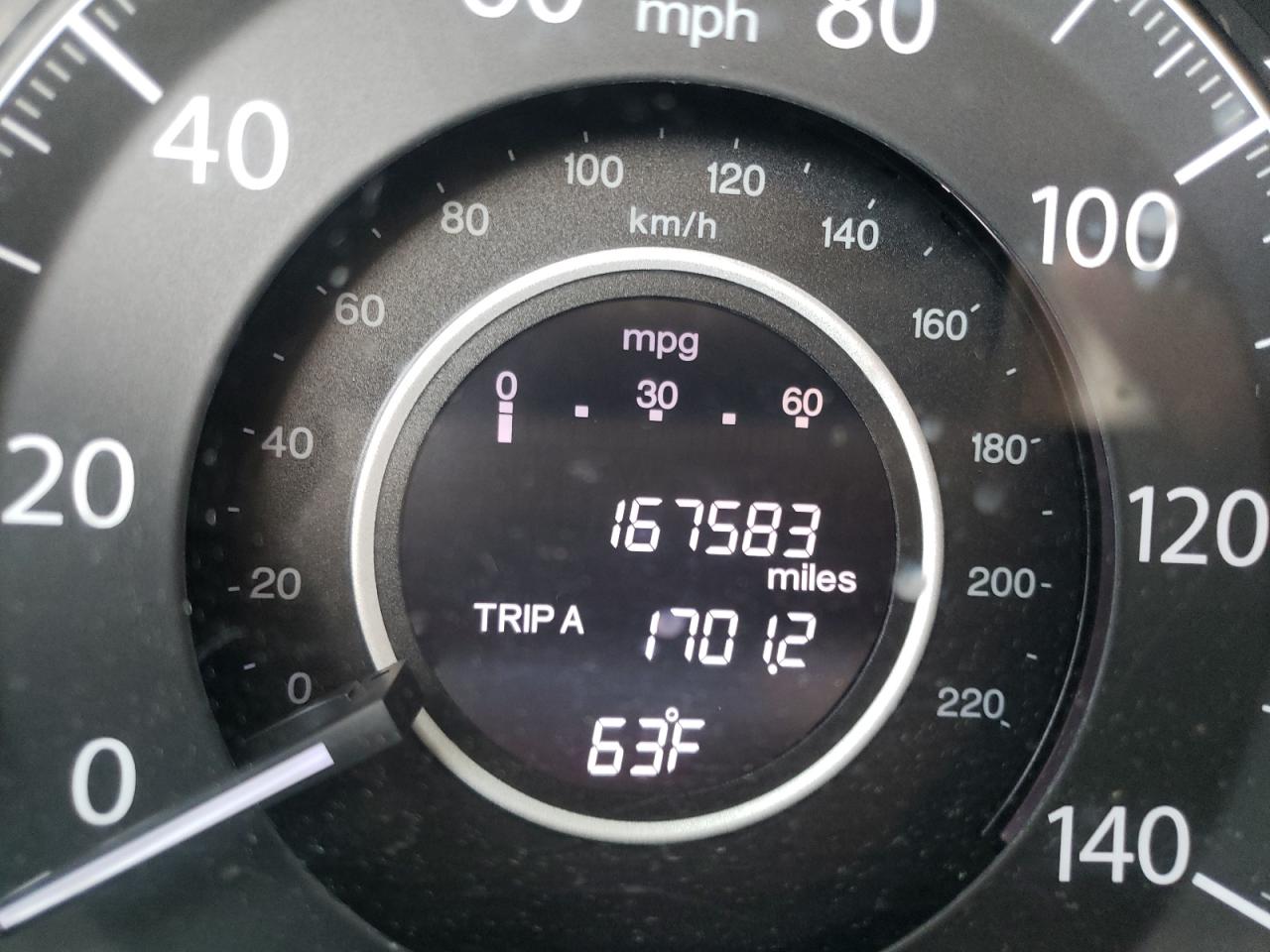 Photo 8 from auction – 2013 HONDA CR-V EXL with VIN 5J6RM3H73DL004444