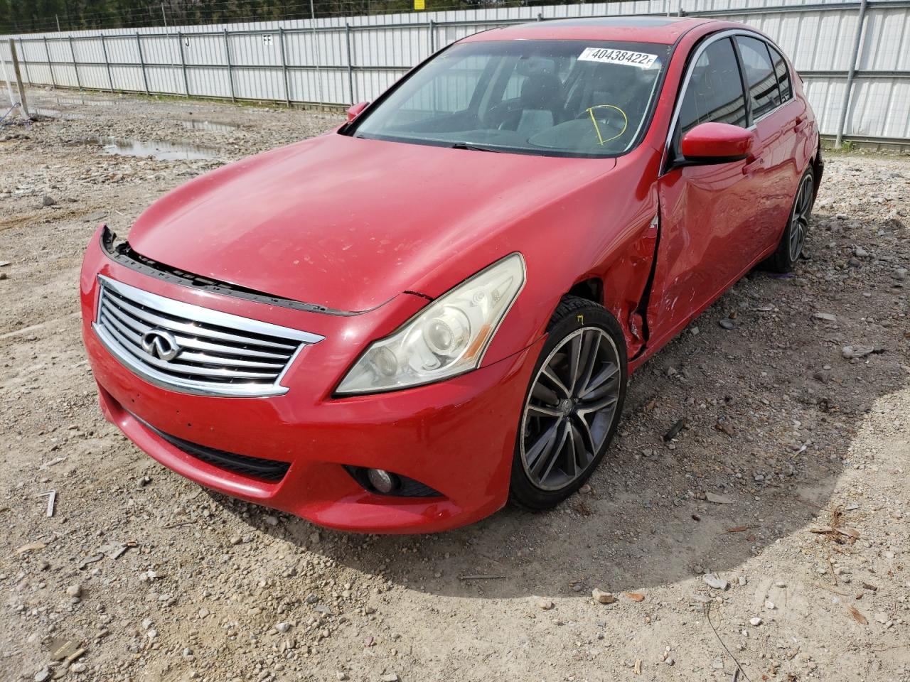 Photo 2 from auction – 2011 INFINITI G37 BASE with VIN JN1CV6AP0BM509050