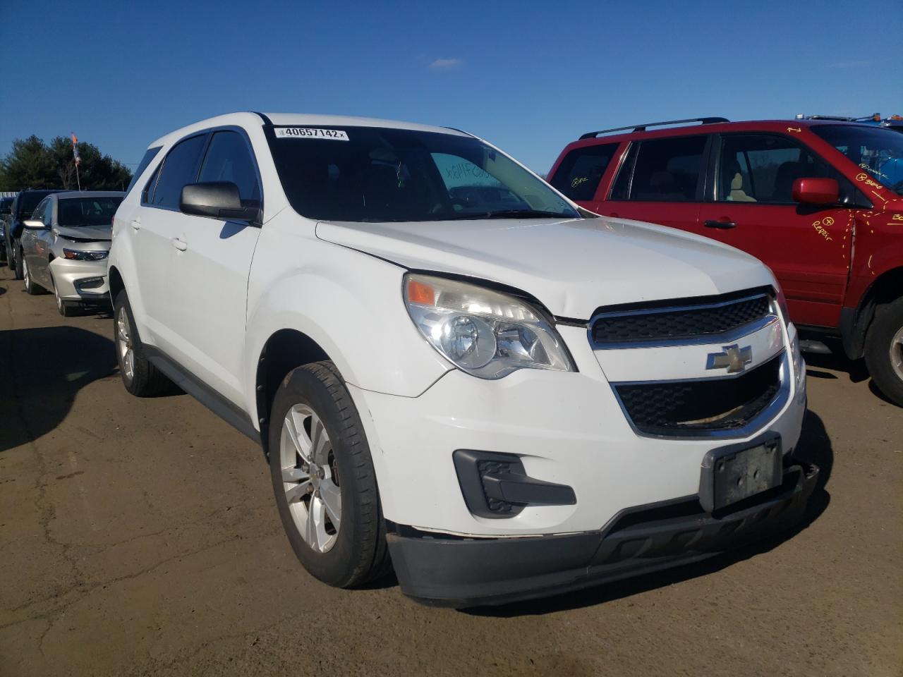 CHEVROLET EQUINOX LS 2012 with VIN 2GNFLCEK0C6188924 - Photo from auction