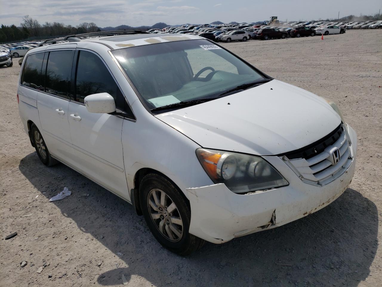 HONDA ODYSSEY EX 2008 with VIN 5FNRL38738B411682 - Photo from auction
