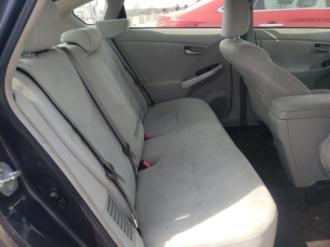 Photo 6 from auction – 2012 TOYOTA PRIUS with VIN JTDKN3DUXC1525476