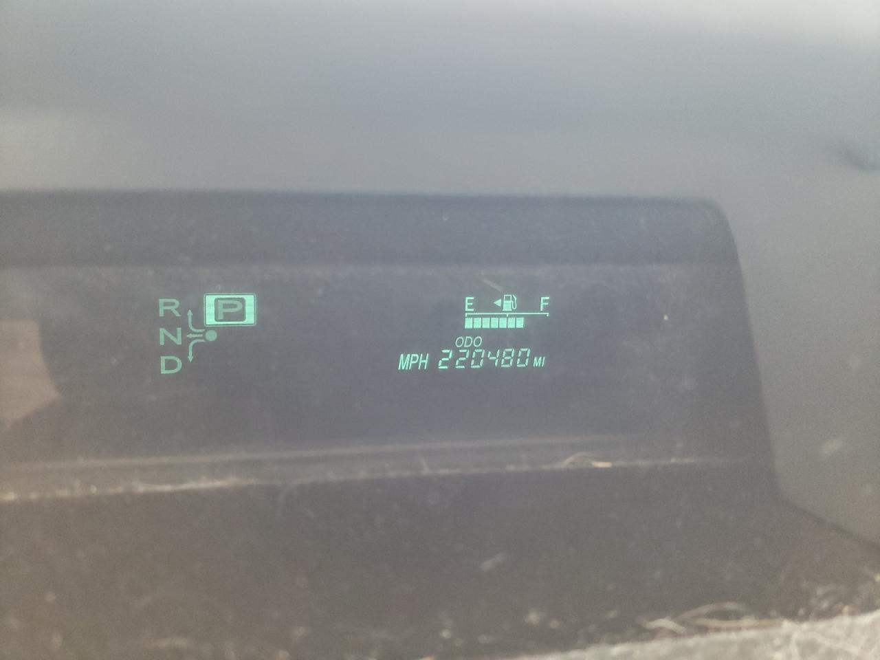 Photo 8 from auction – 2007 TOYOTA PRIUS with VIN JTDKB20U973271634