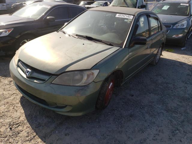 Photo 2 from auction – 2004 HONDA CIVIC LX with VIN 2HGES16564H641214