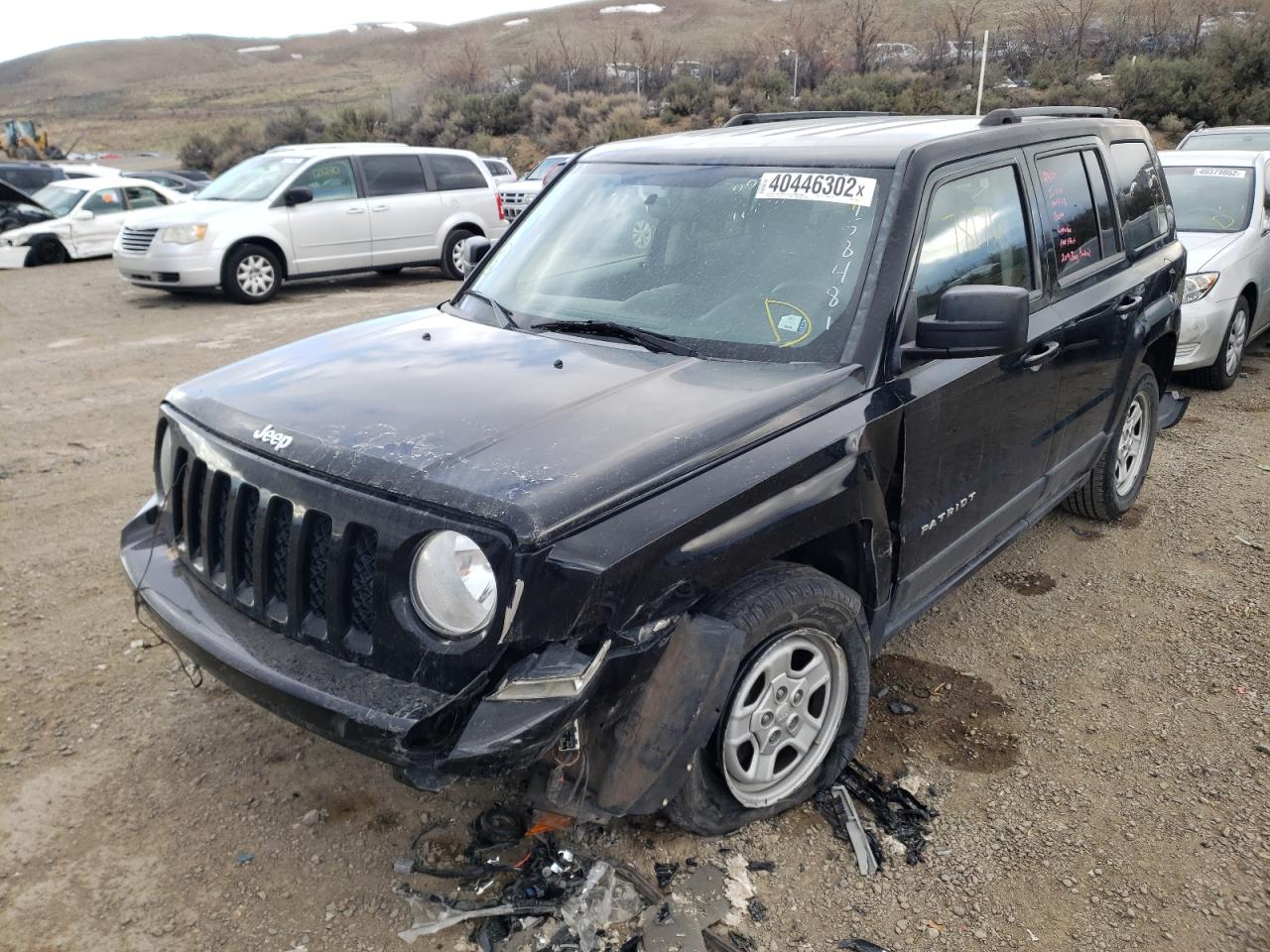 Photo 2 from auction – 2014 JEEP PATRIOT SP with VIN 1C4NJPBB2ED758481