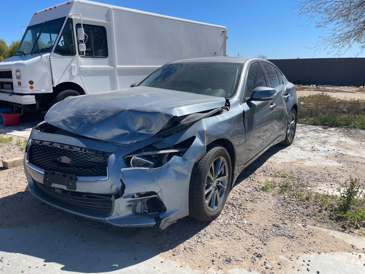 Photo 2 from auction – 2017 INFINITI Q50 PREMIU with VIN JN1EV7APXHM741940
