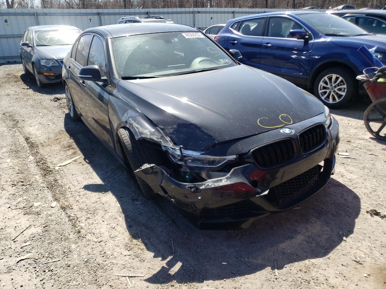 BMW 328 I SULE 2013 with VIN WBA3C1C50DK104805 - Photo from auction