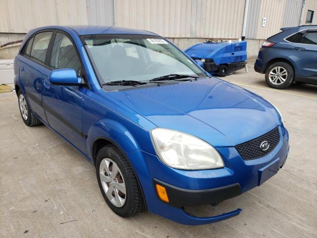 KIA RIO 5 SX 2009 with VIN KNADE243496542826 - Photo from auction