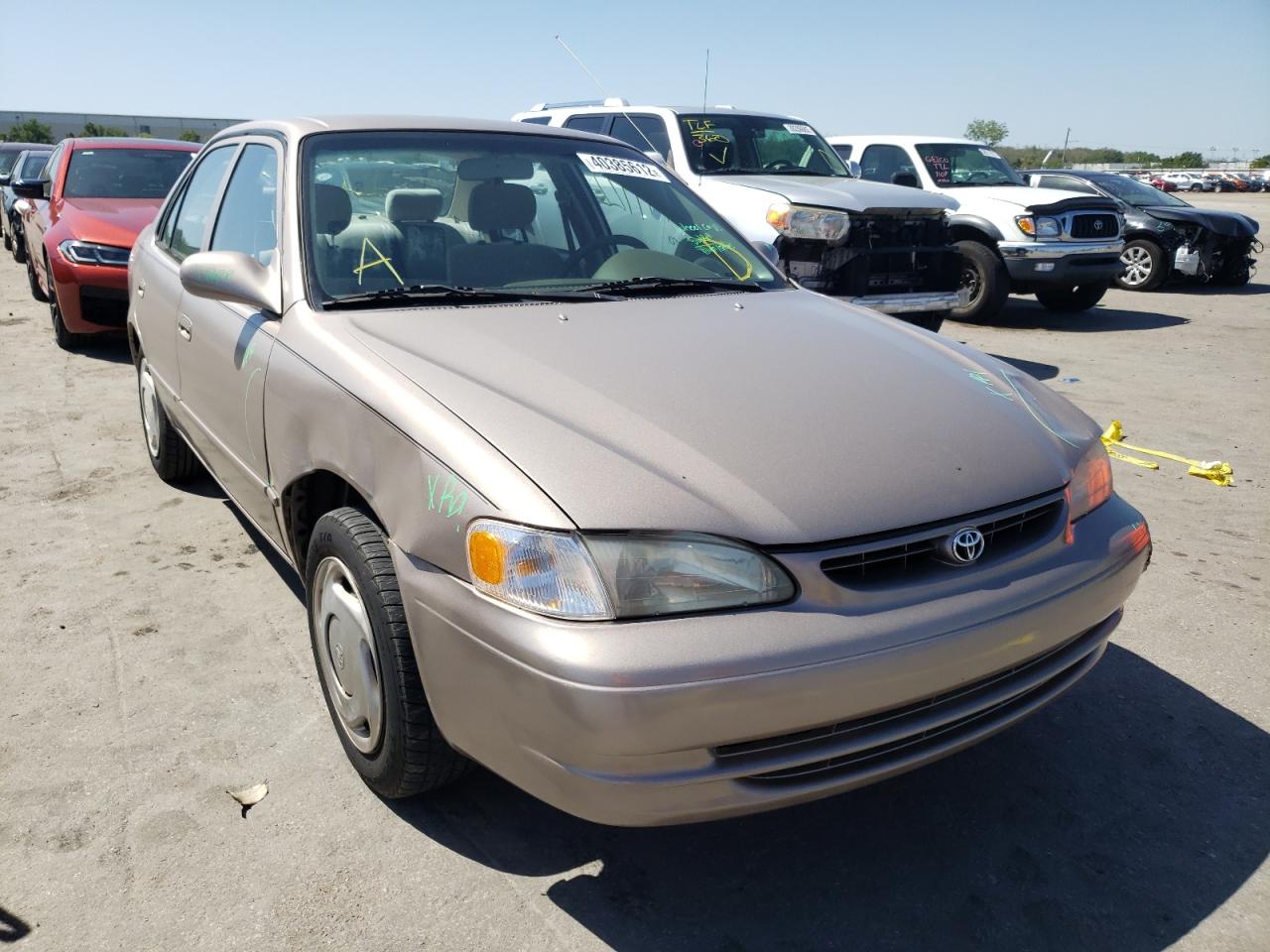 Photo 1 from auction – 2000 TOYOTA COROLLA VE with VIN 2T1BR12EXYC331411