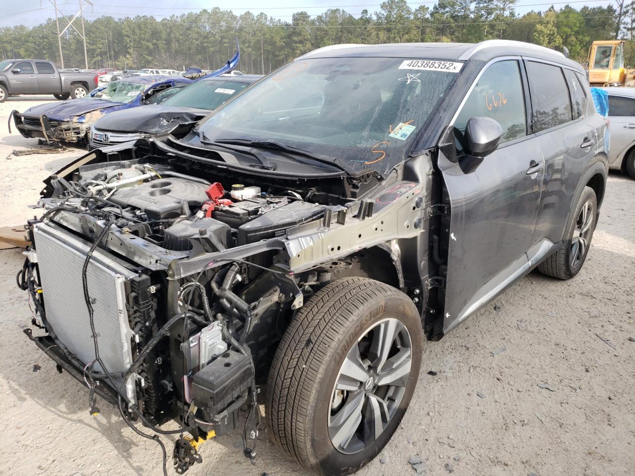 Photo 2 from auction – 2021 NISSAN ROGUE SL with VIN 5N1AT3CA9MC671118
