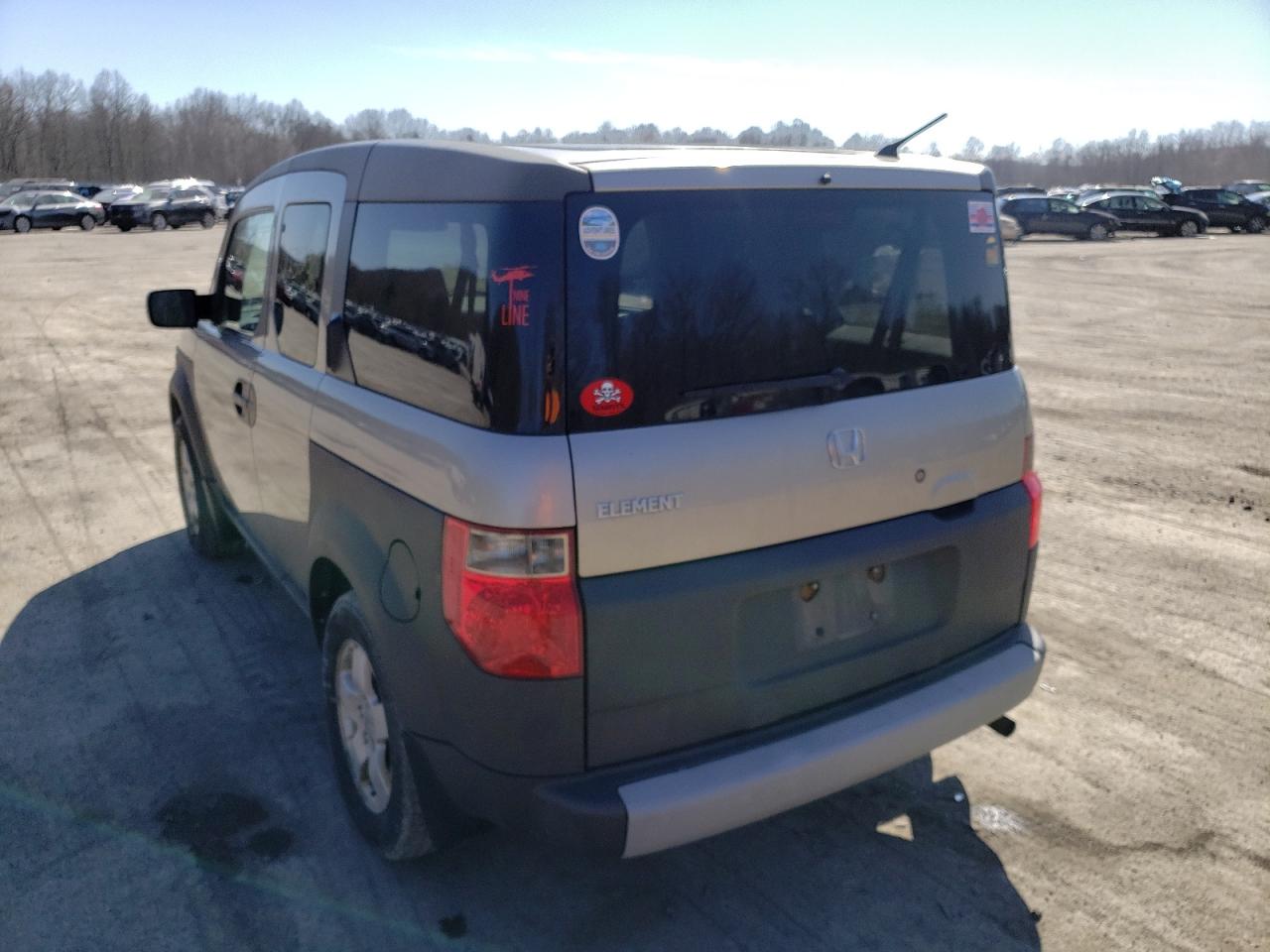 Photo 3 from auction – 2004 HONDA ELEMENT EX with VIN 5J6YH28524L030929