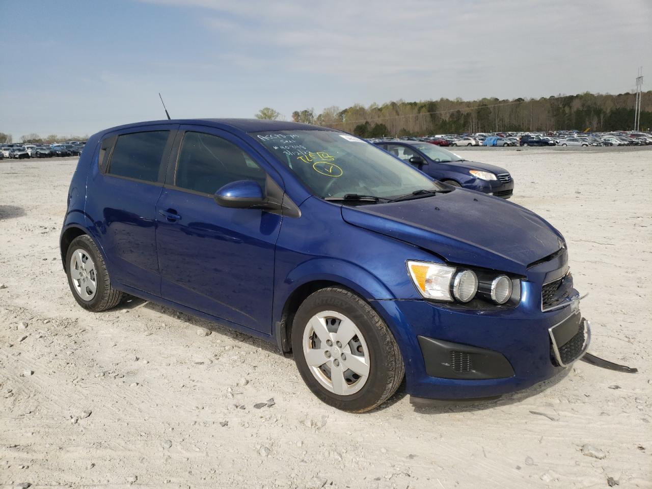 CHEVROLET SONIC LS 2013 with VIN 1G1JA6SH8D4151151 - Photo from auction