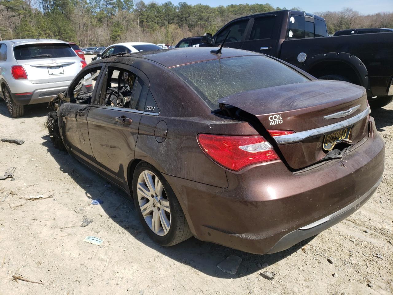 Photo 3 from auction – 2012 CHRYSLER 200 TOURIN with VIN 1C3CCBBB2CN241567