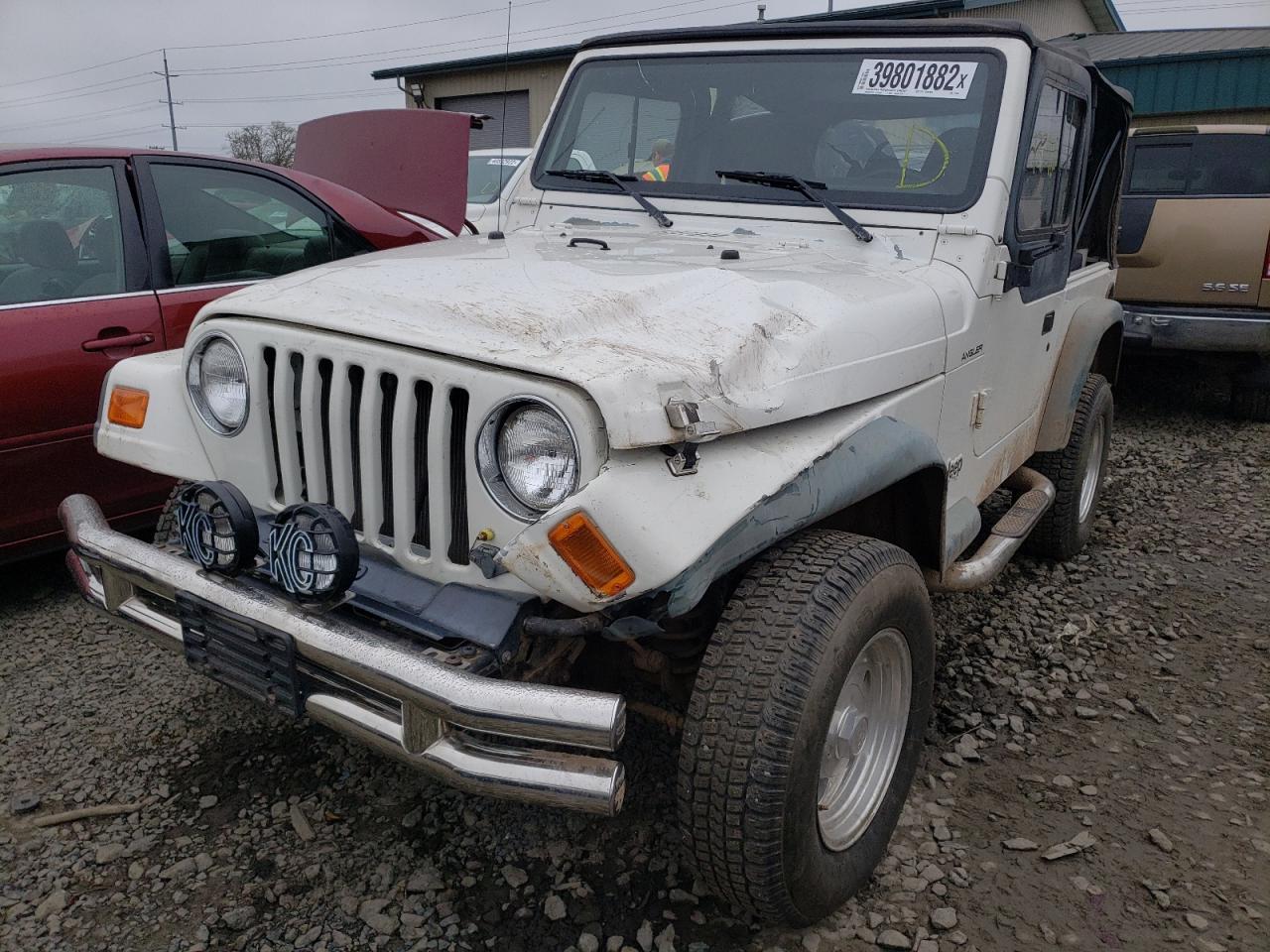 Photo 9 from auction – 2000 JEEP WRANGLER / with VIN 1J4FA29P0YP718969