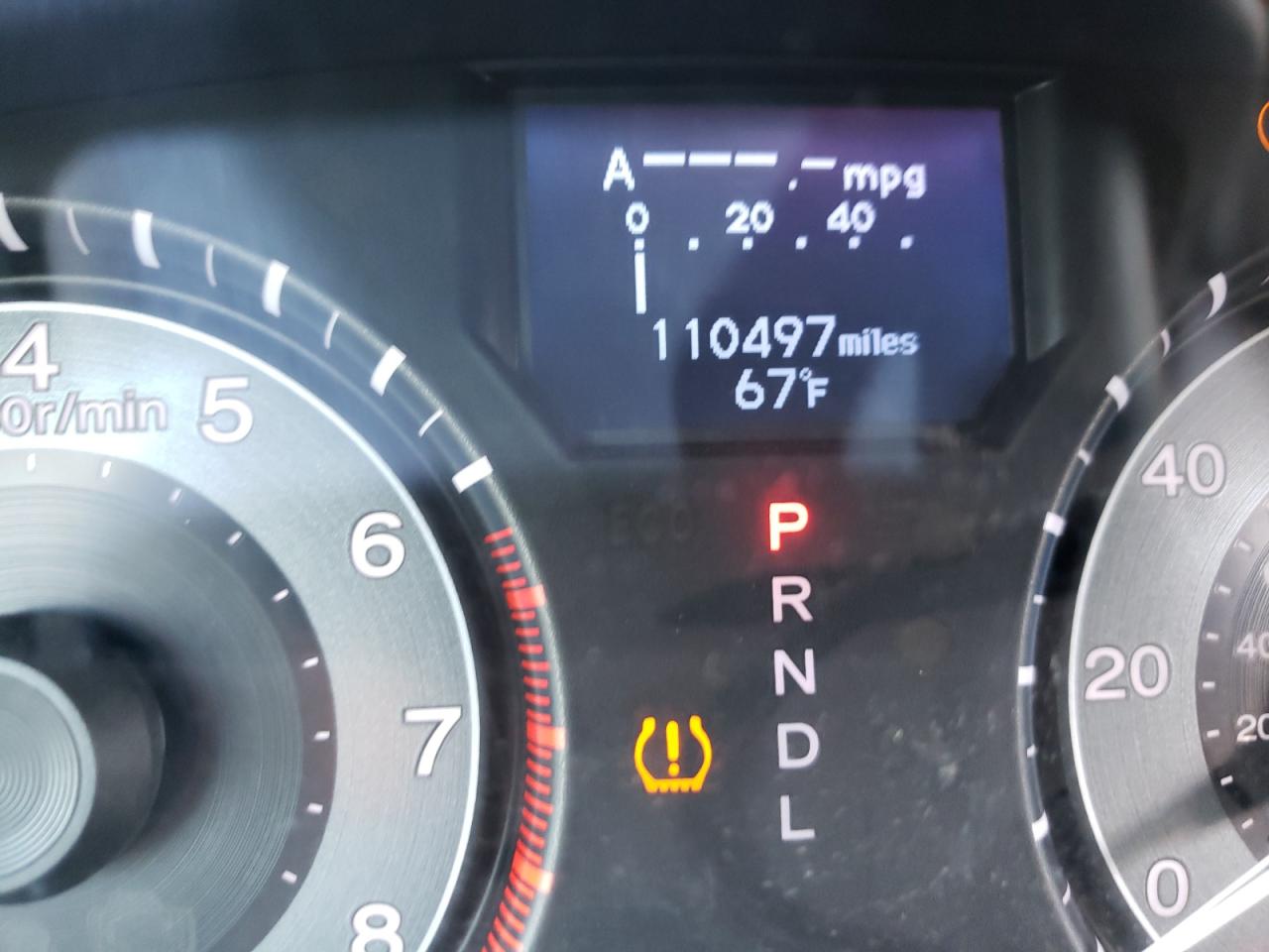 Photo 8 from auction – 2011 HONDA ODYSSEY TO with VIN 5FNRL5H97BB078147