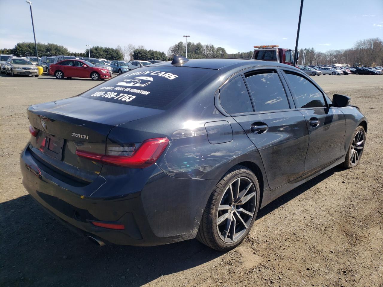 Photo 4 from auction – 2020 BMW 330XI with VIN 3MW5R7J03L8B27416
