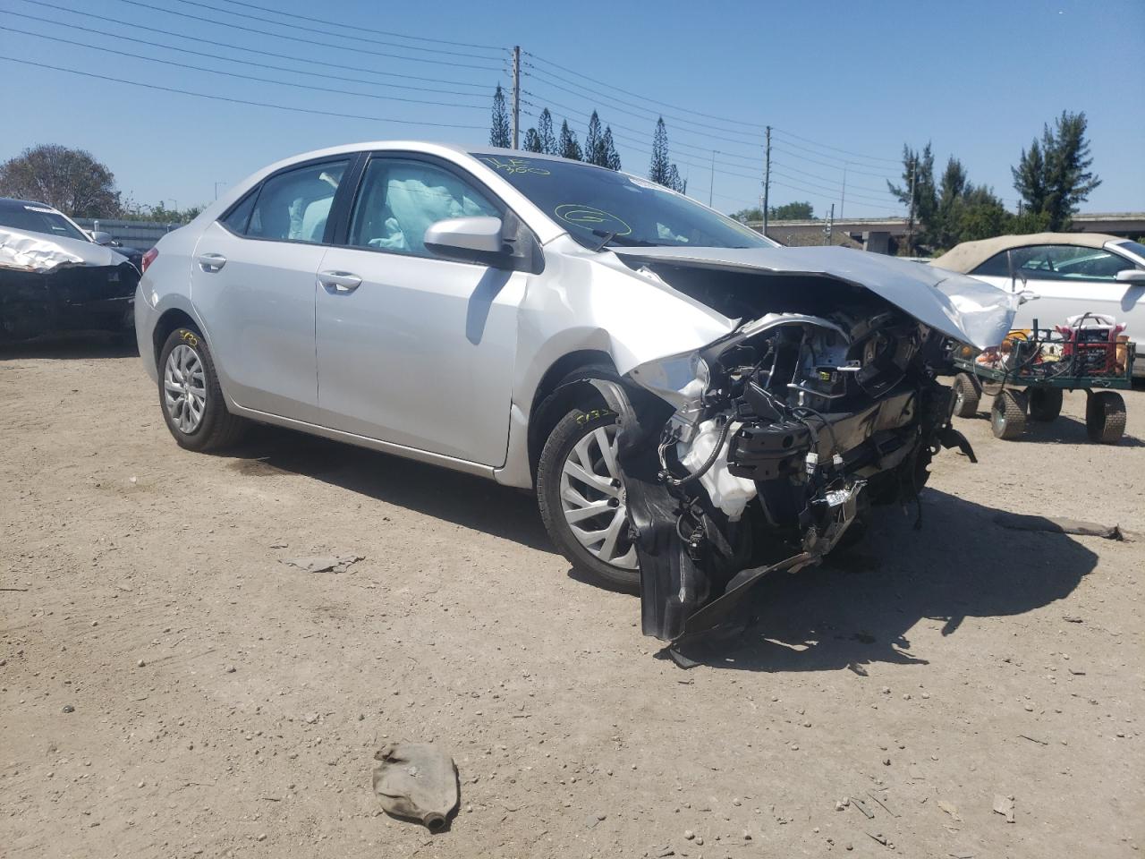 Photo 1 from auction – 2018 TOYOTA COROLLA L with VIN 5YFBURHE4JP822311