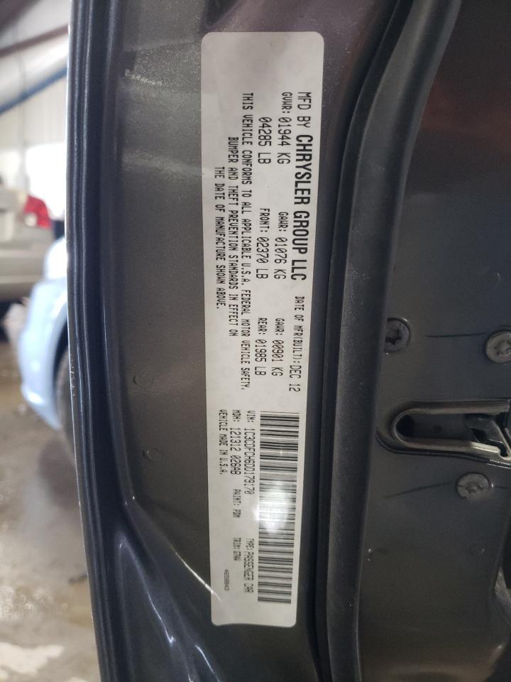 Photo 10 from auction – 2013 DODGE DART LIMIT with VIN 1C3CDFCH6DD179170