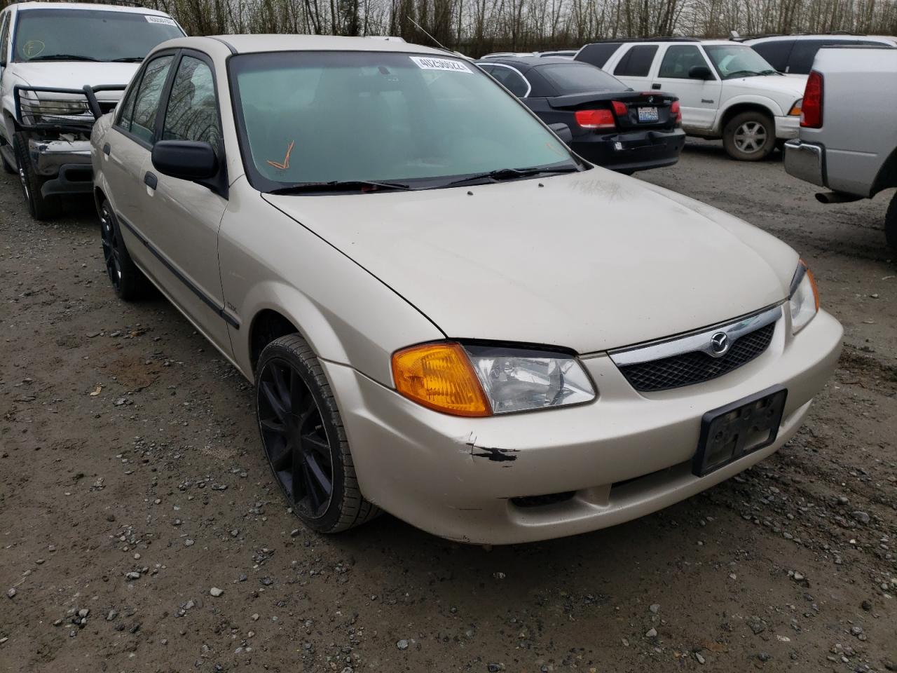 MAZDA PROTEGE DX 2000 with VIN JM1BJ2223Y0285384 - Photo from auction