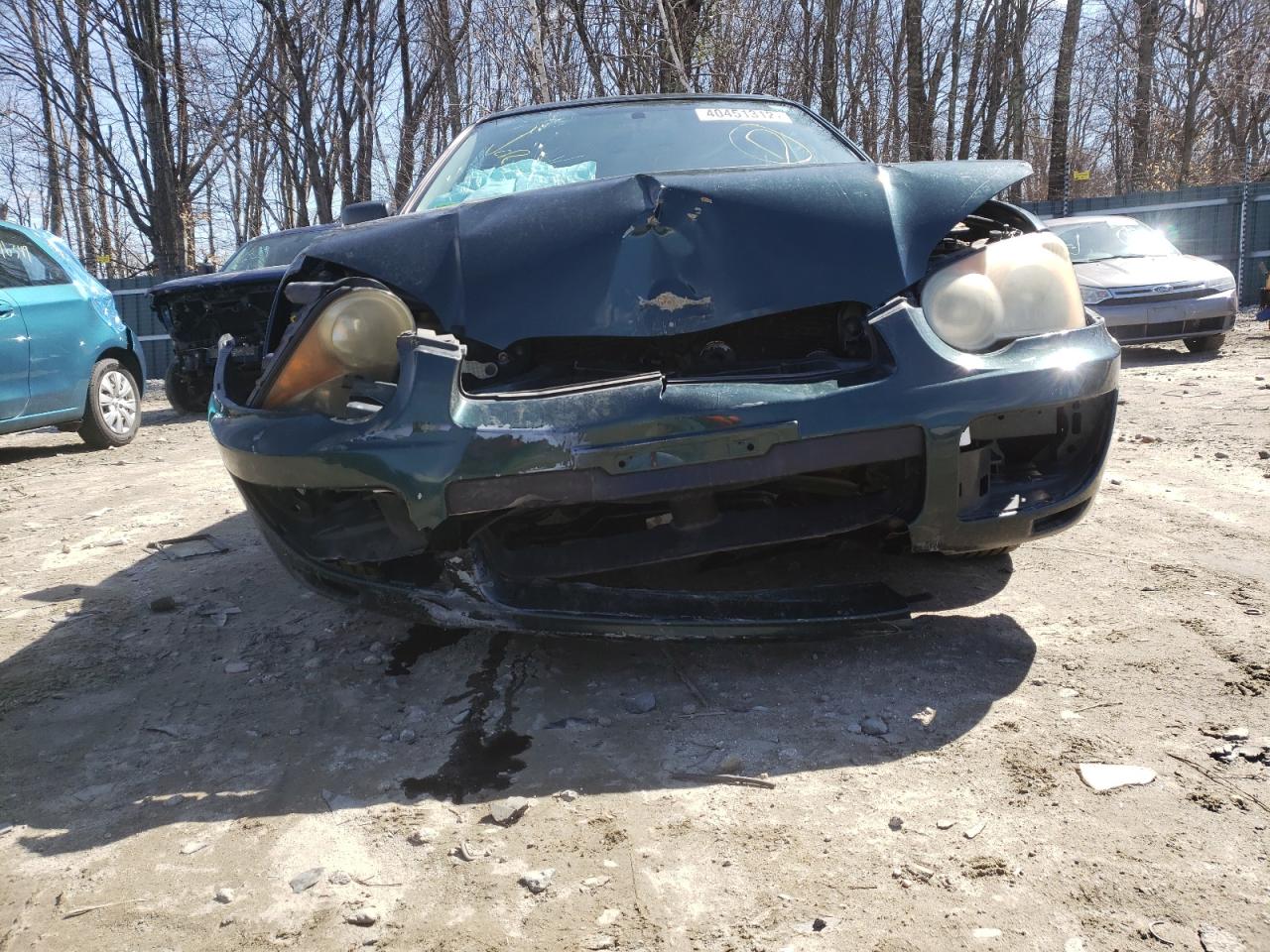 Photo 9 from auction – 2004 SUBARU IMPREZA TS with VIN JF1GG65584H800690