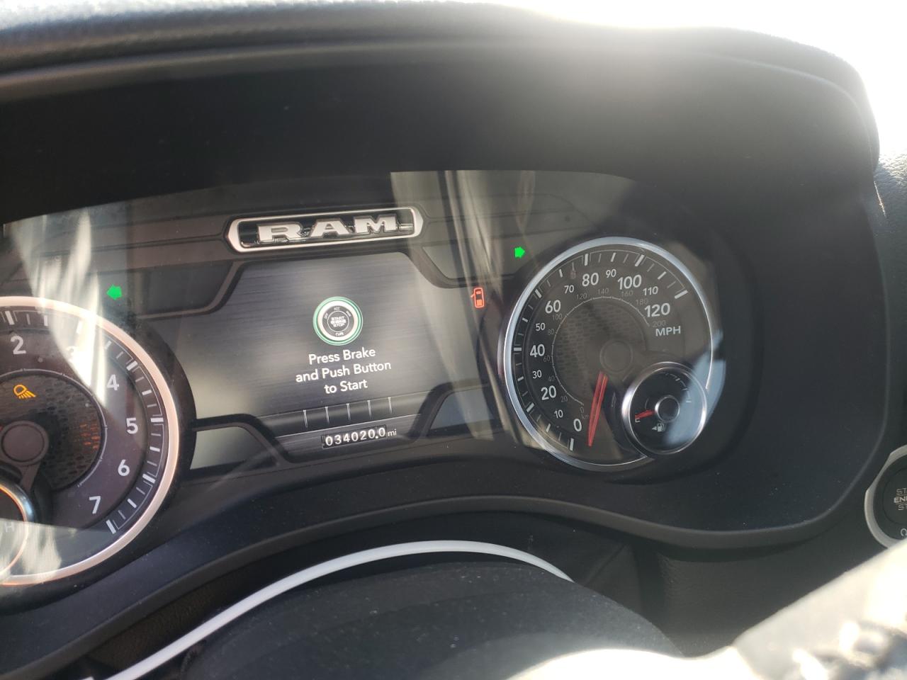 Photo 8 from auction – 2019 RAM 1500 BIG H with VIN 1C6RRFFG7KN696907