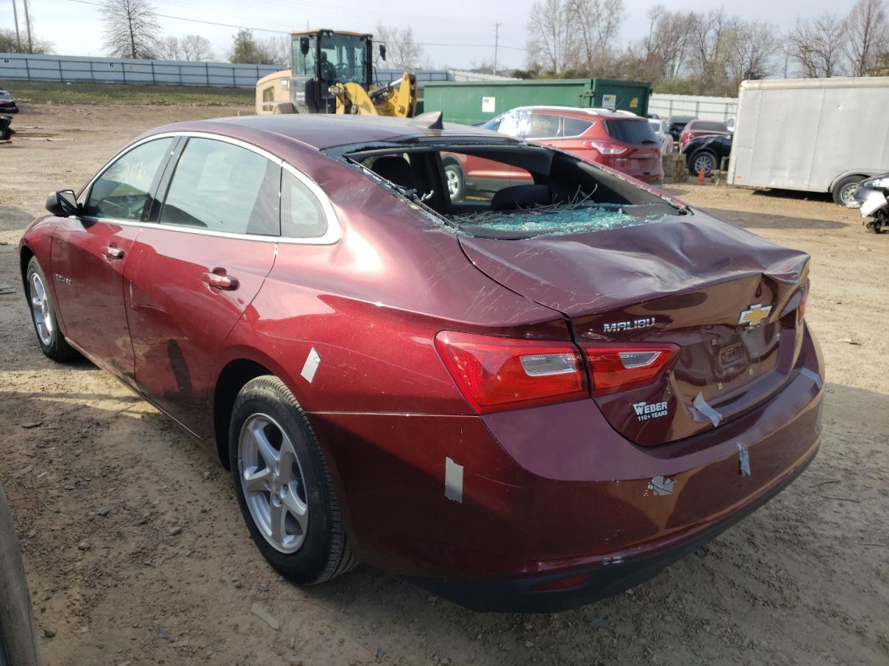 Photo 3 from auction – 2016 CHEVROLET MALIBU LS with VIN 1G1ZB5ST2GF245436