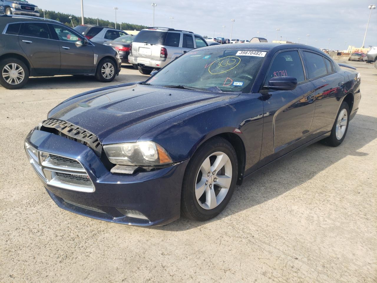 Photo 2 from auction – 2014 DODGE CHARGER SE with VIN 2C3CDXBG3EH198620