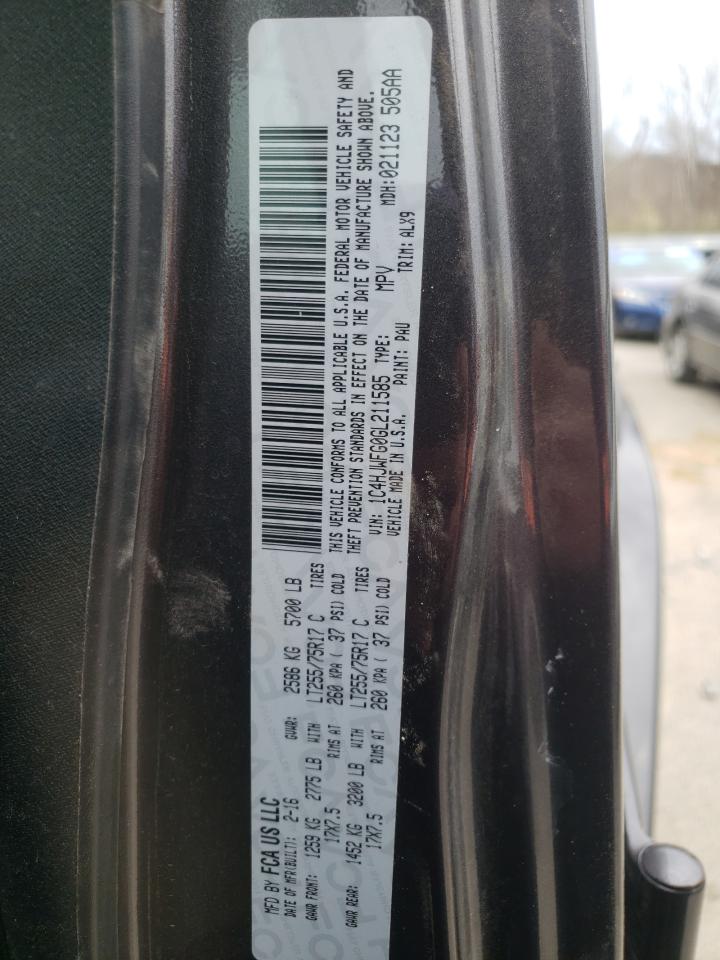 Photo 10 from auction – 2016 JEEP WRANGLER U with VIN 1C4HJWFG0GL211585