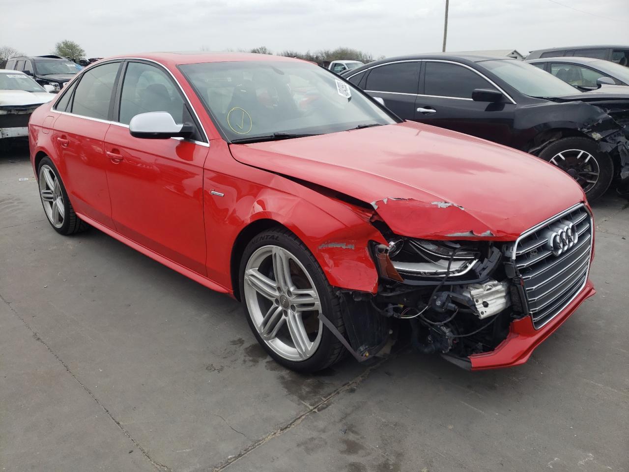 AUDI S4 PREMIUM 2014 with VIN WAUBGAFL6EA109783 - Photo from auction