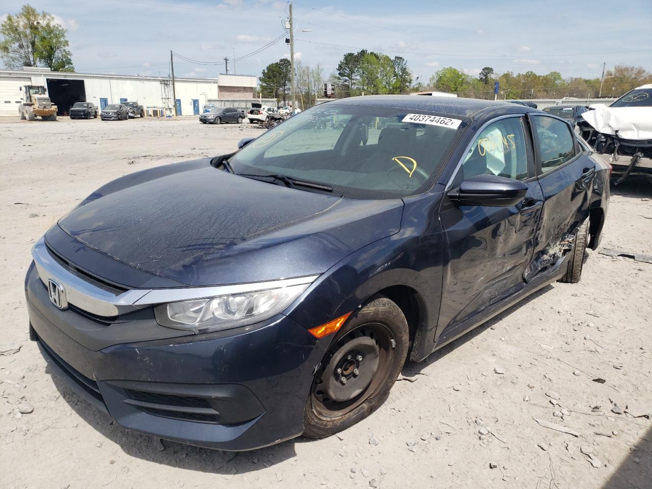 Photo 2 from auction – 2017 HONDA CIVIC LX with VIN 19XFC2F58HE046713