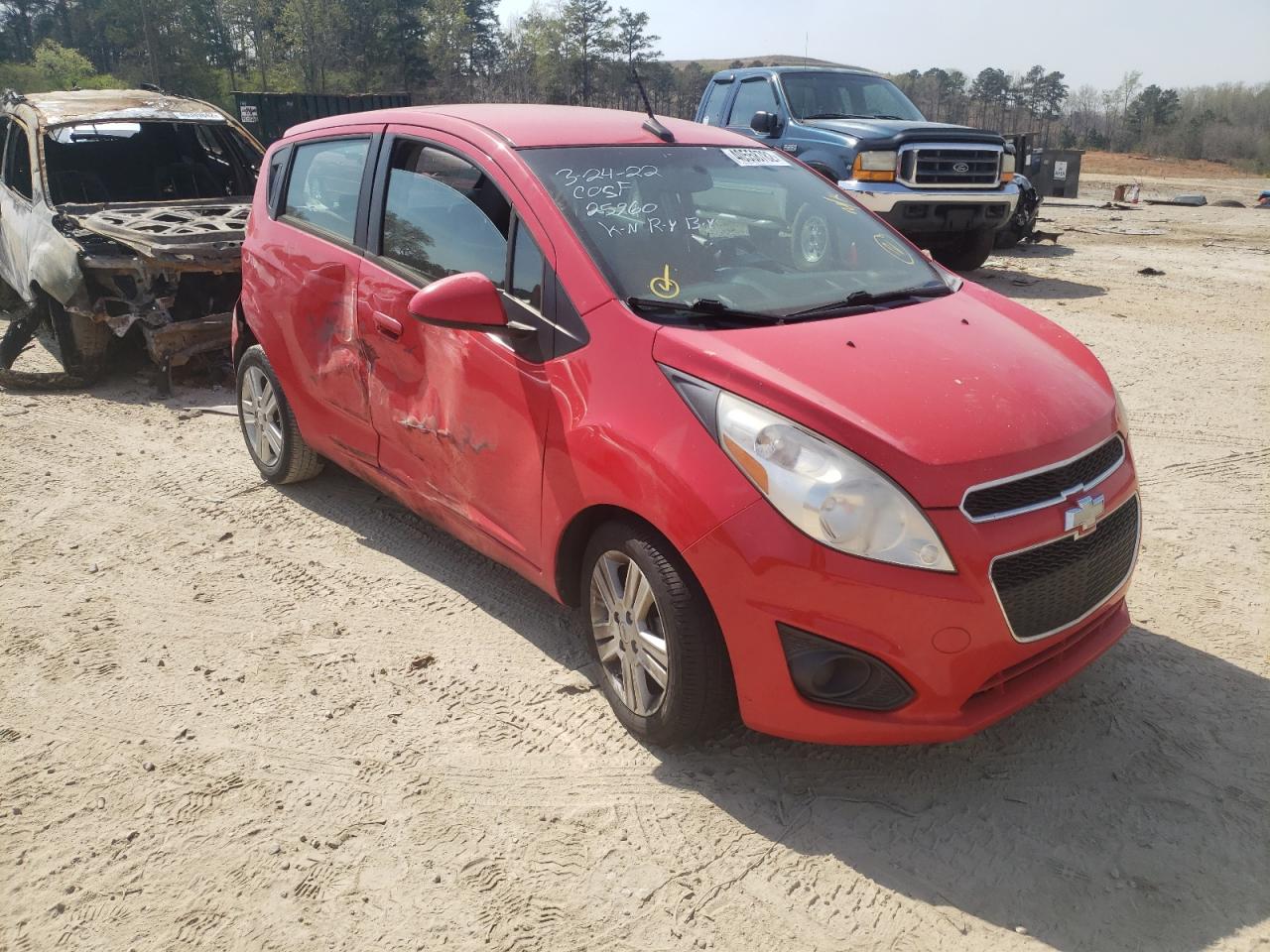 Фото 1 с аукциона – 2013 CHEVROLET SPARK 1LT с VIN KL8CD6S97DC547232