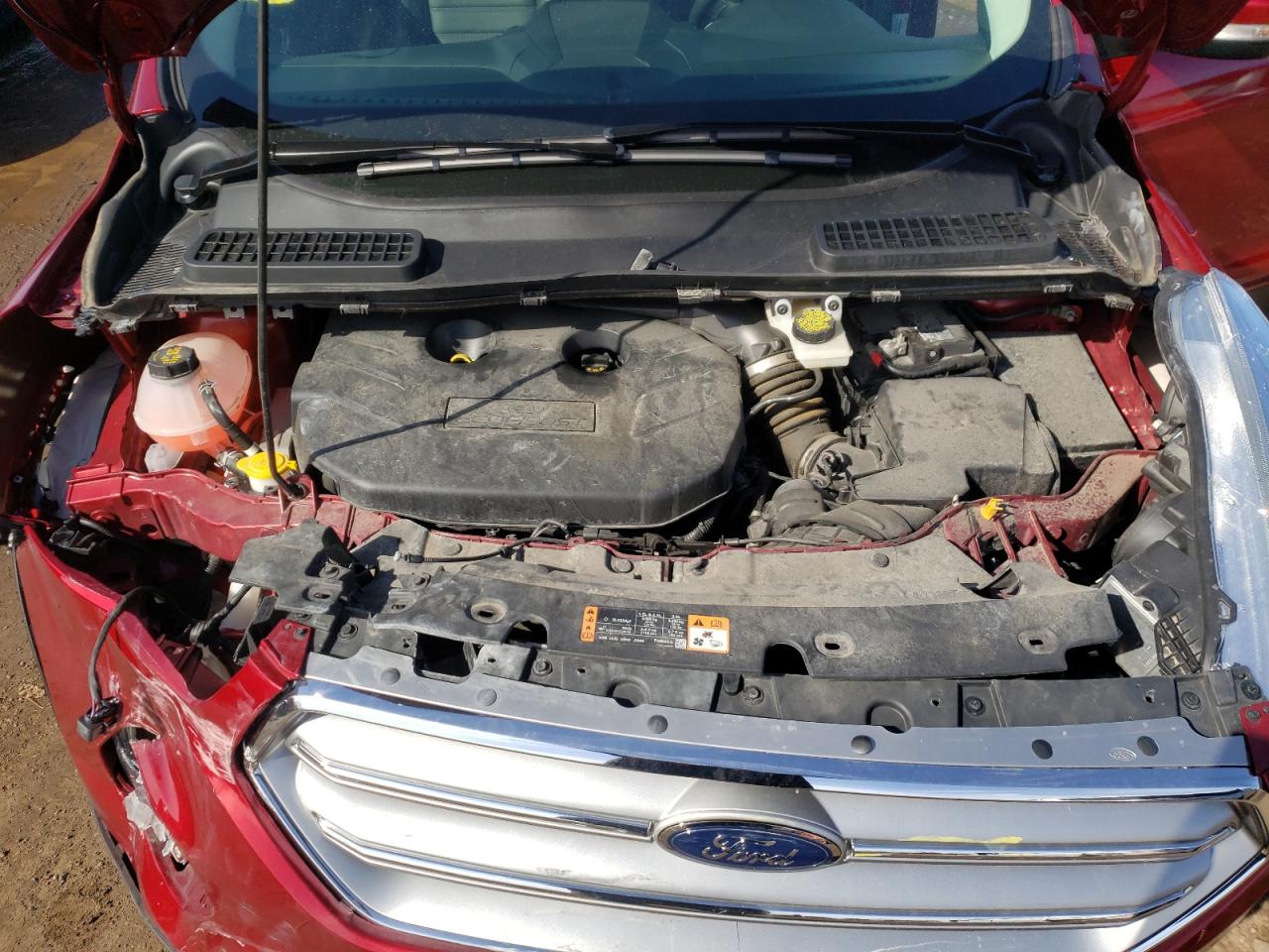 Photo 7 from auction – 2017 FORD ESCAPE TIT with VIN 1FMCU9J93HUD26121