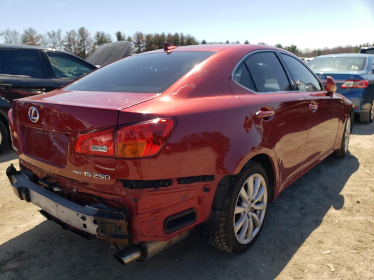 Photo 4 from auction – 2007 LEXUS IS 250 with VIN JTHCK262872014060