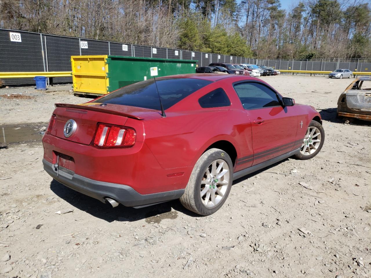 Photo 4 from auction – 2011 FORD MUSTANG with VIN 1ZVBP8AM2B5167967