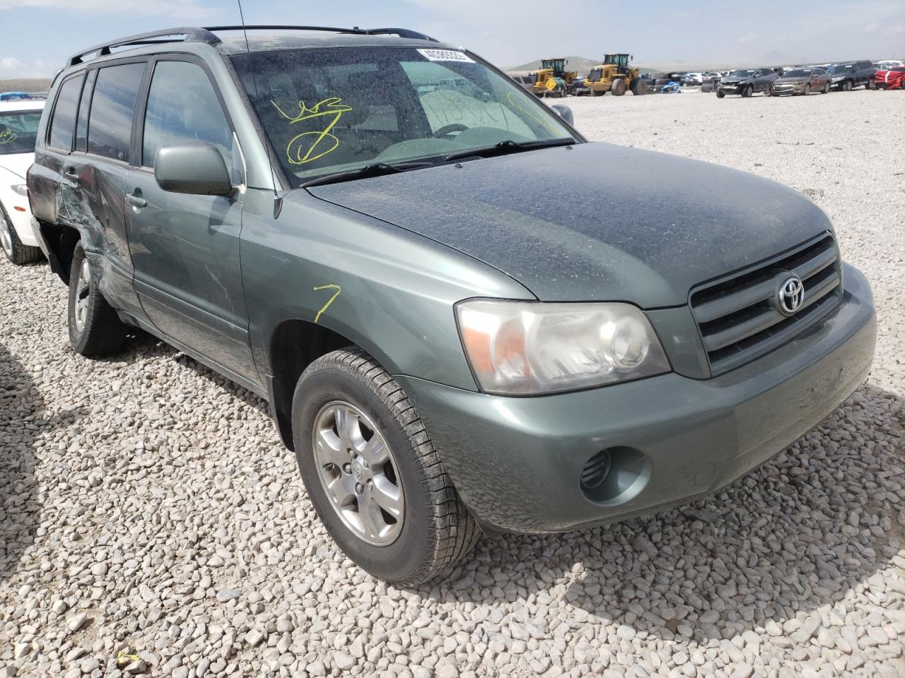 TOYOTA HIGHLANDER 2006 with VIN JTEEP21A960138905 - Photo from auction