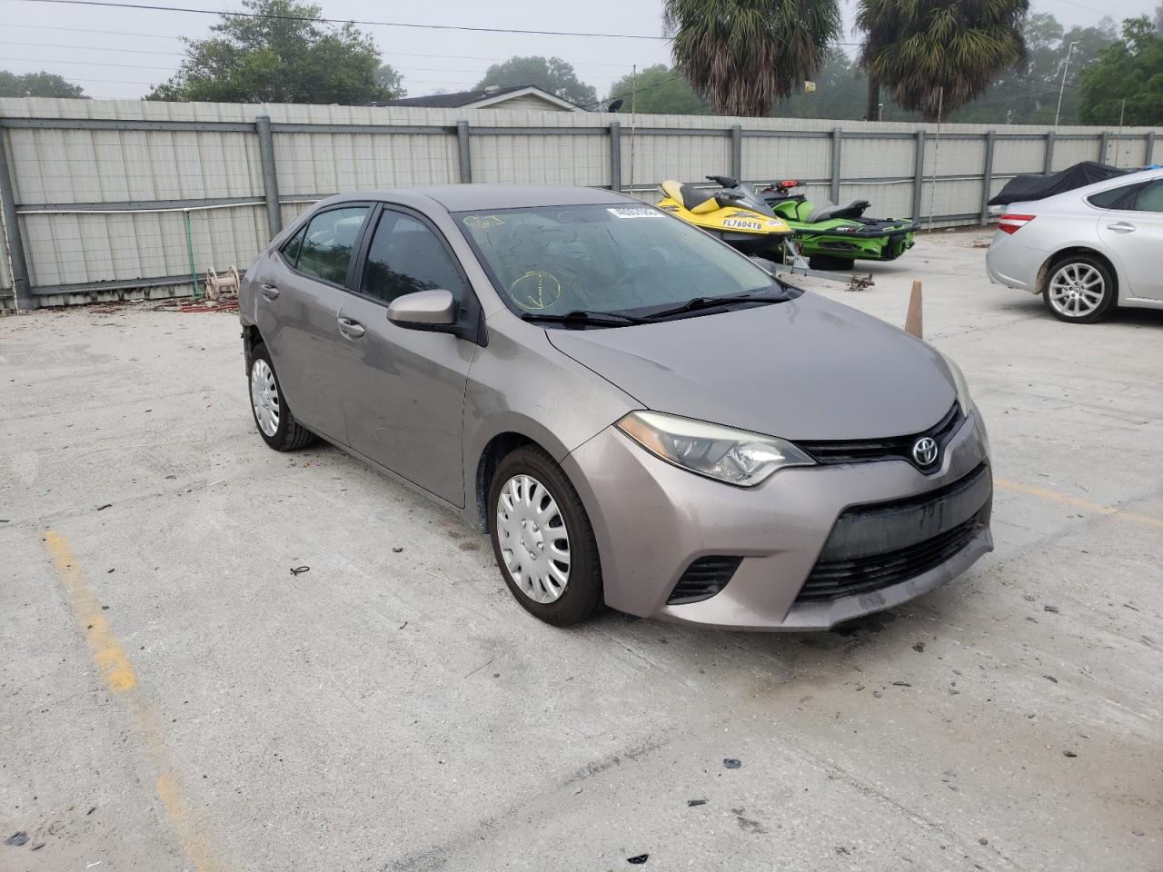 TOYOTA COROLLA L 2016 with VIN 2T1BURHE3GC576652 - Photo from auction